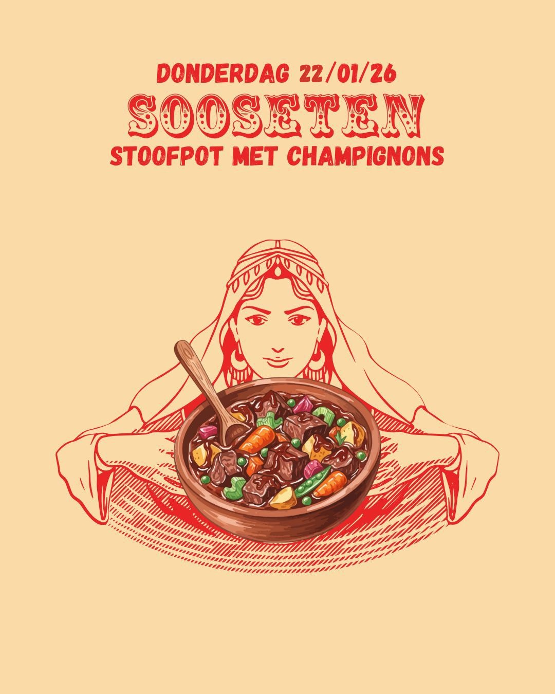 Sociëteitsdiner 22 januari 2026